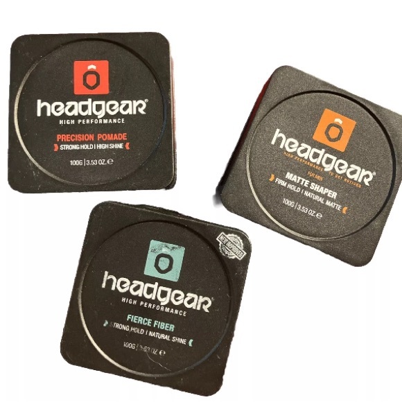 HEADGEAR Australia High Performance Barber Shop Firm Strong Hair Product Bundle - Picture 8 of 10